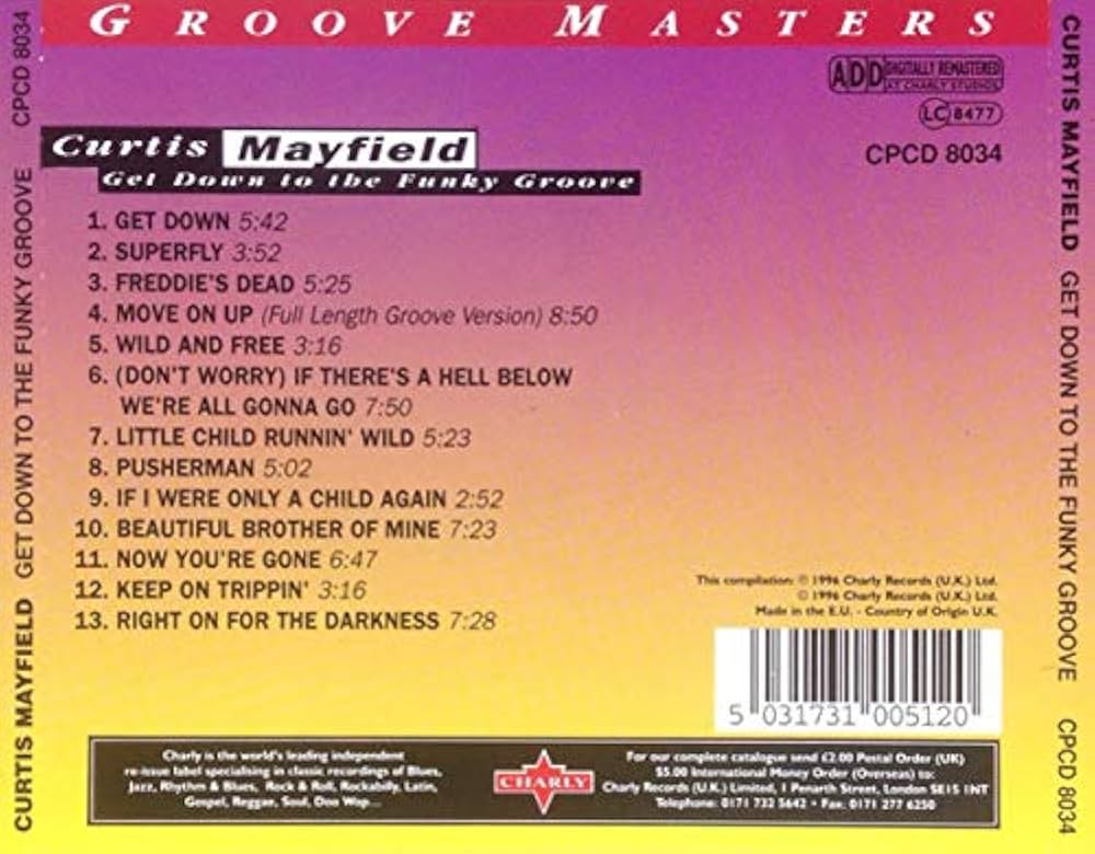 Mayfield, Curtis - Get Down to the Funky Groove - Amazon.com